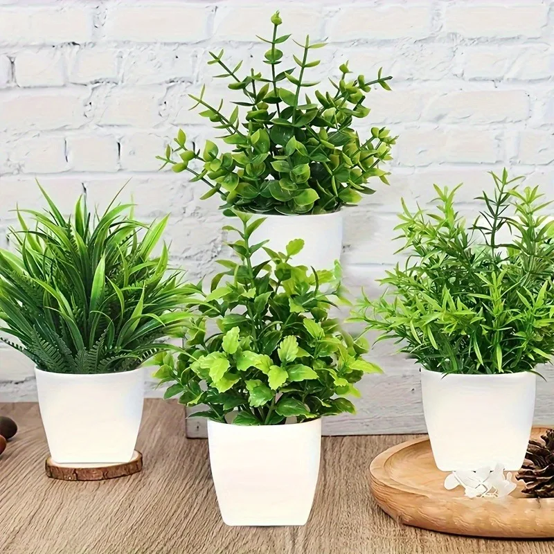 Home Office Layout - Atacado OEM/ODM Mini Plantas Artificiais em