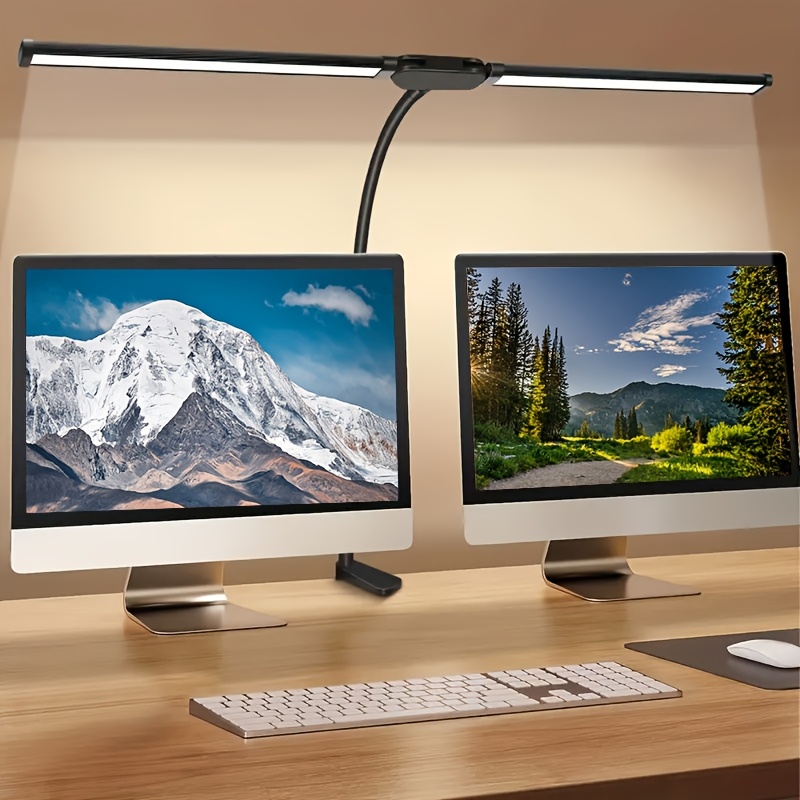 Home Office Work Table - Luminária de mesa LED com duas