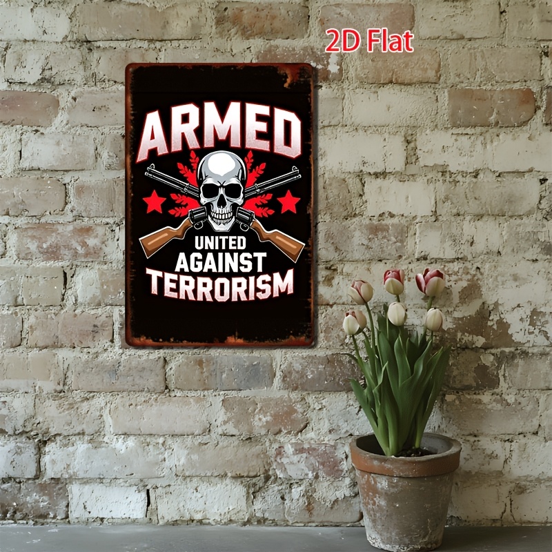 Placa de metal estilo vintage  - Home Office Or avaliação e preço