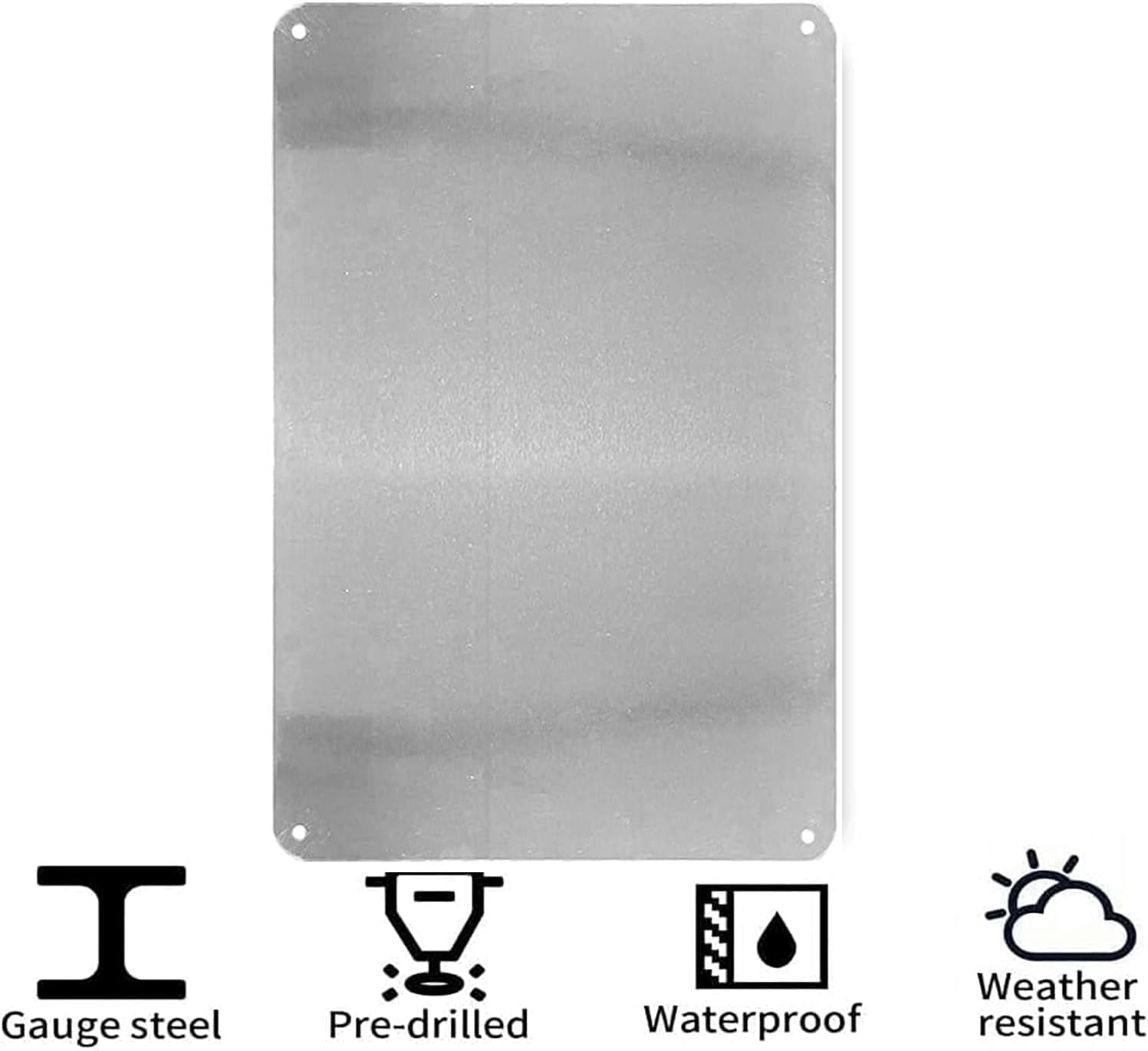 Placa de metal estilo vintage  - Home Office Or avaliação e preço