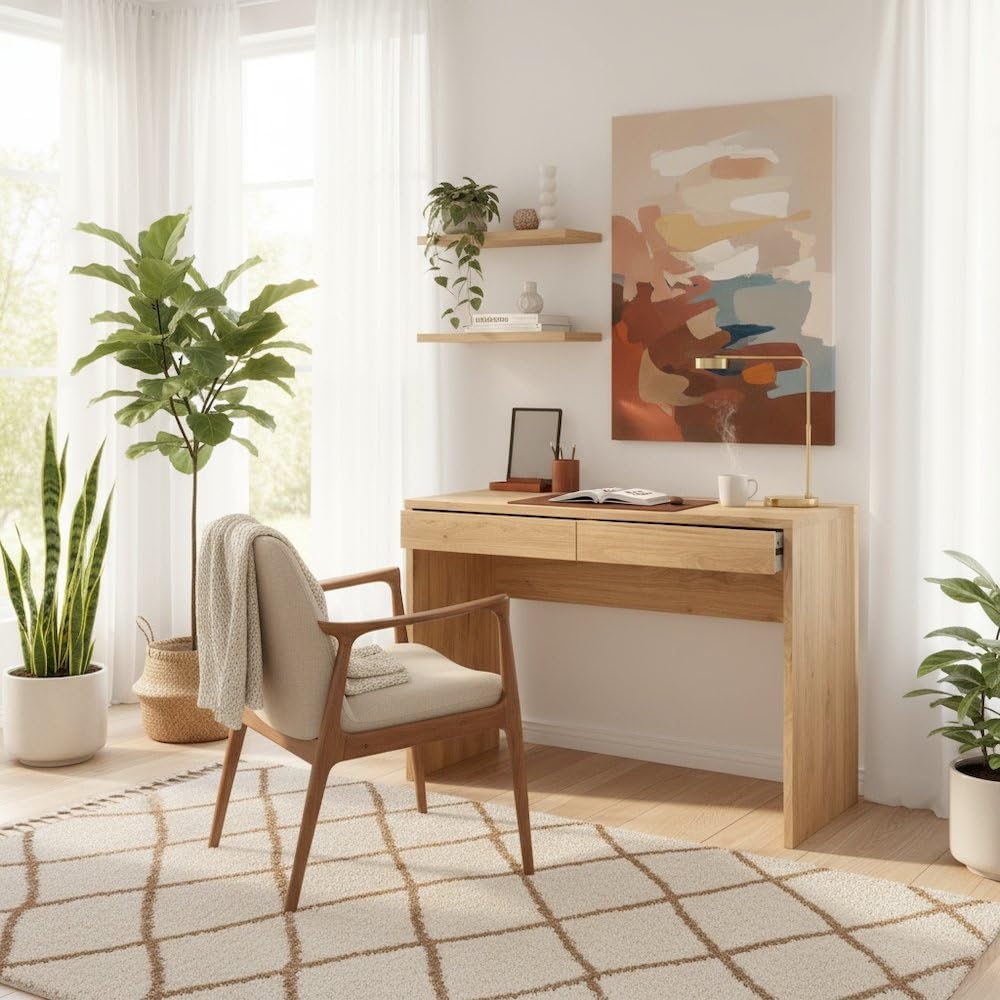 Mesa de escritório em madeira  - Home Office Work Table avaliação e preço