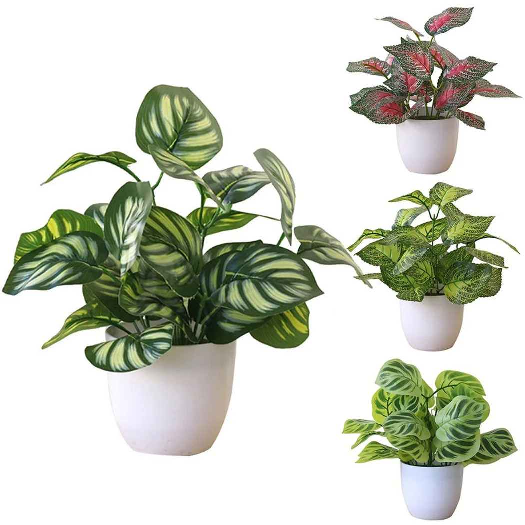 1pc folhagem artificial planta - Home Office Layout avaliação e preço